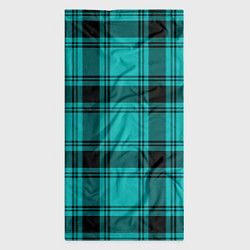 Бандана-труба Checkered blue, цвет: 3D-принт — фото 2