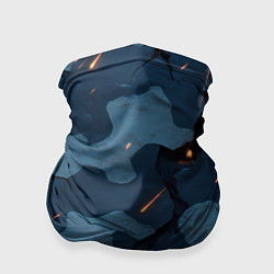 Бандана-труба Камуфляжные плиты текстура, цвет: 3D-принт
