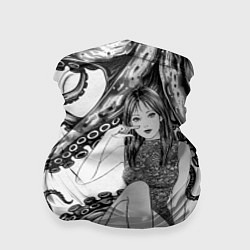 Бандана-труба Junji Ito Death Stranding Tomie and octopus patter, цвет: 3D-принт