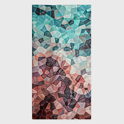 Бандана-труба Мозаика воспоминаний - текстура, цвет: 3D-принт — фото 2