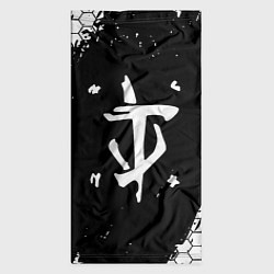 Бандана-труба Doom соты краски, цвет: 3D-принт — фото 2