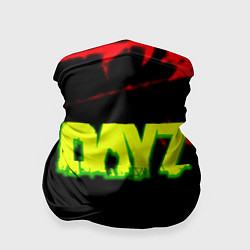 Бандана-труба Dayz кислотные краски штрихи, цвет: 3D-принт