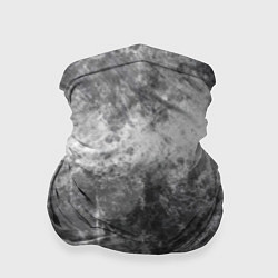 Бандана Абстракция - black and white metal scuffs