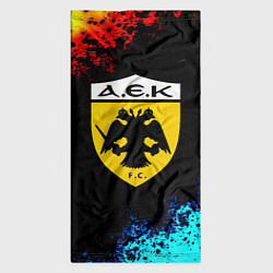 Бандана-труба AEK краски абстракция, цвет: 3D-принт — фото 2