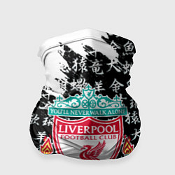 Бандана Ливерпуль китайские символы краски