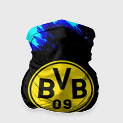 Бандана-труба Borussia огненные и холодные краски, цвет: 3D-принт