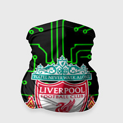 Бандана-труба Liverpool плата текстура, цвет: 3D-принт