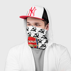 Бандана-труба Arsenal ссср паттерн, цвет: 3D-принт — фото 2