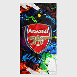 Бандана-труба Arsenal monster, цвет: 3D-принт — фото 2