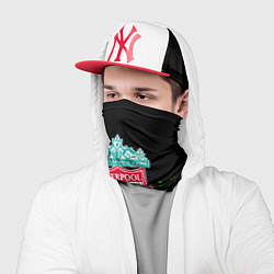 Бандана-труба Ливерпуль камуфляж краски, цвет: 3D-принт — фото 2