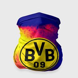 Бандана-труба Borussia космические краски, цвет: 3D-принт