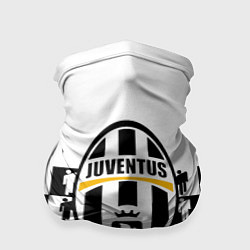 Бандана-труба Juventus болельщики паттерн, цвет: 3D-принт