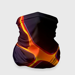 Бандана-труба Orange rift, цвет: 3D-принт
