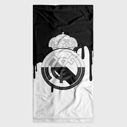 Бандана-труба Реал Мадрид жидкие краски текстура, цвет: 3D-принт — фото 2