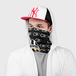 Бандана-труба Juventus sport pattern, цвет: 3D-принт — фото 2