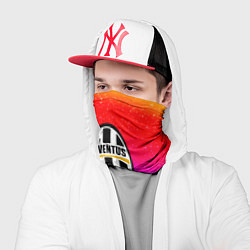 Бандана-труба Ювентус спорт люди, цвет: 3D-принт — фото 2