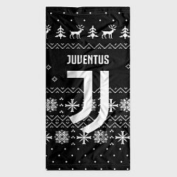Бандана-труба Ювентус новый год текстура, цвет: 3D-принт — фото 2