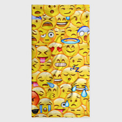 Бандана-труба Emoji, цвет: 3D-принт — фото 2