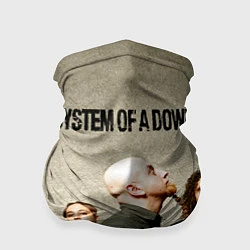 Бандана-труба System of a Down, цвет: 3D-принт