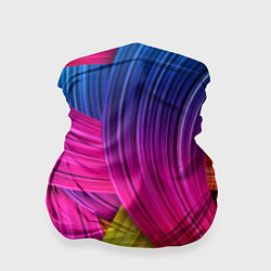 Бандана-труба Абстракция цвета, цвет: 3D-принт