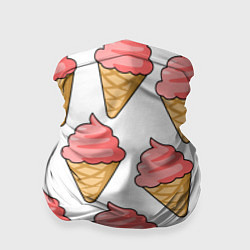 Бандана-труба Мороженки, цвет: 3D-принт