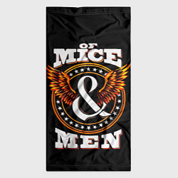 Бандана-труба Of Mice & Men, цвет: 3D-принт — фото 2