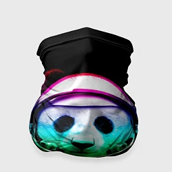 Бандана-труба Панда космонавт, цвет: 3D-принт