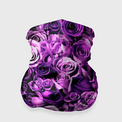 Бандана-труба Цветочки, цвет: 3D-принт