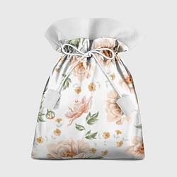 Мешок для подарков Красивые цветы, цвет: 3D-принт