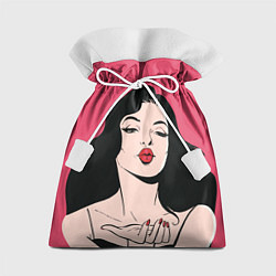 Мешок для подарков Воздушный поцелуй, цвет: 3D-принт