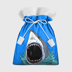 Мешок для подарков Акулий рык, цвет: 3D-принт