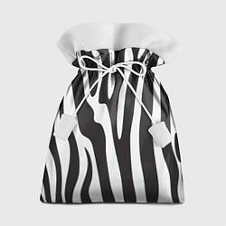 Мешок для подарков Шкура зебры, цвет: 3D-принт