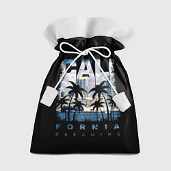 Мешок для подарков Калифорния, цвет: 3D-принт