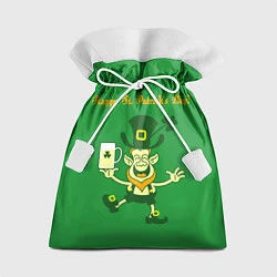 Мешок для подарков Ирландия, цвет: 3D-принт