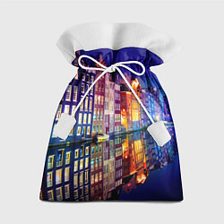 Мешок для подарков Амстердама - Нидерланды, цвет: 3D-принт