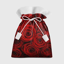 Мешок для подарков Красные розы, цвет: 3D-принт