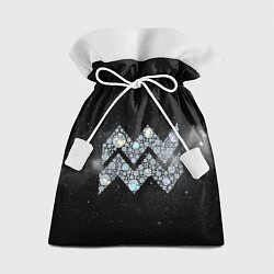 Мешок для подарков Космический Водолей, цвет: 3D-принт