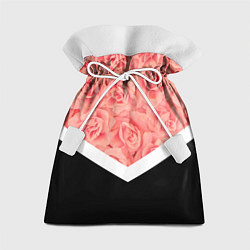 Мешок для подарков Розовые розы, цвет: 3D-принт