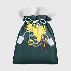 Мешок для подарков Destiny: Yellow Symbol, цвет: 3D-принт