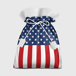 Мешок для подарков Флаг США, цвет: 3D-принт