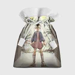 Мешок для подарков Girl-boy, цвет: 3D-принт