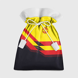 Мешок для подарков Man United FC: Yellow style, цвет: 3D-принт