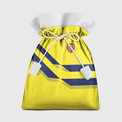 Мешок для подарков Arsenal FC: Yellow style, цвет: 3D-принт