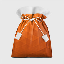 Мешок для подарков Orange abstraction, цвет: 3D-принт
