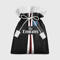 Мешок для подарков PSG FC: Black 2018, цвет: 3D-принт