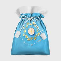 Мешок для подарков Кислый лимончик, цвет: 3D-принт