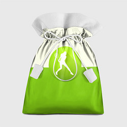 Мешок для подарков Символ теннисиста, цвет: 3D-принт