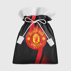 Мешок для подарков FC Manchester United: Storm, цвет: 3D-принт