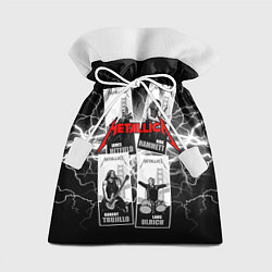 Мешок для подарков Metallica Band, цвет: 3D-принт