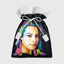 Мешок для подарков Margot Robbie, цвет: 3D-принт
